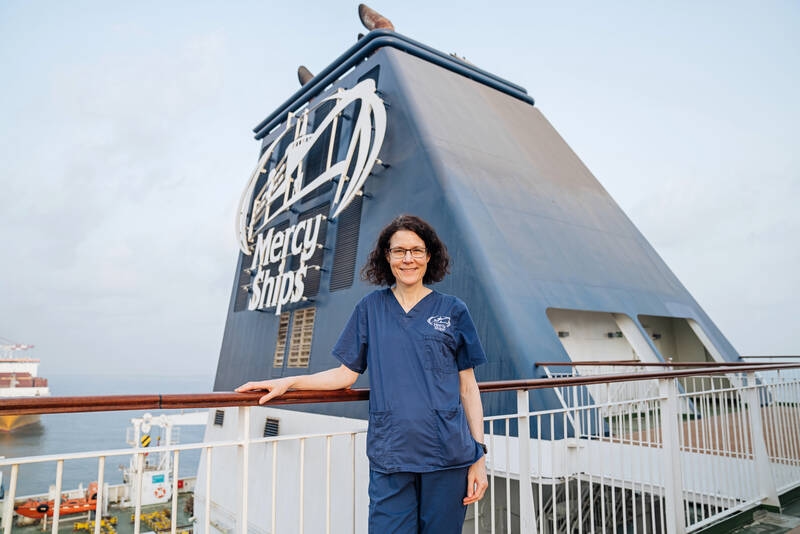 Pharmacist on the high seas: “The hospital ship functions like a small village”