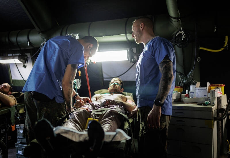 Krankenhäuser im Kriegsfall: Nach zwei Tagen am Limit