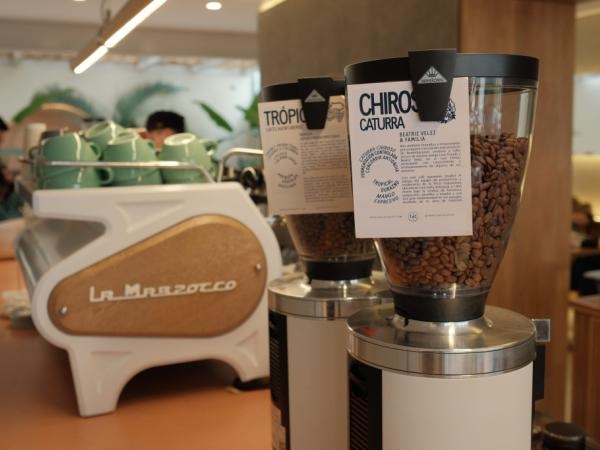 A Colombian coffee shop was chosen as the best in South America.