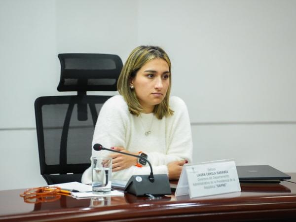 Laura Sarabia, ABD ile "açık ve yapıcı" bir diyaloğun sürdürülmesini savunuyor.