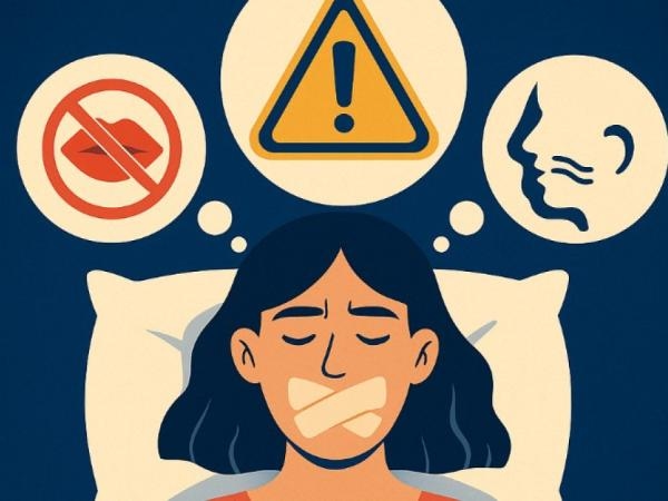 Sleeping with tape on your mouth: Is it good or bad for your health?