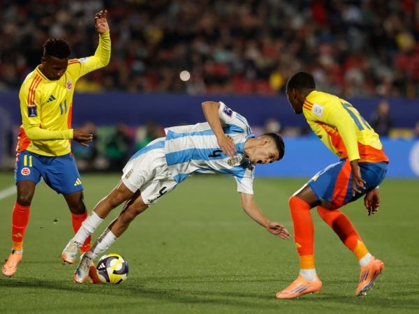 Colombia lost 1-0 to Argentina and will not play in the U-20 World Cup final.