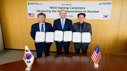 TerraPower teams up with HD Hyundai on Natrium reactor fleet