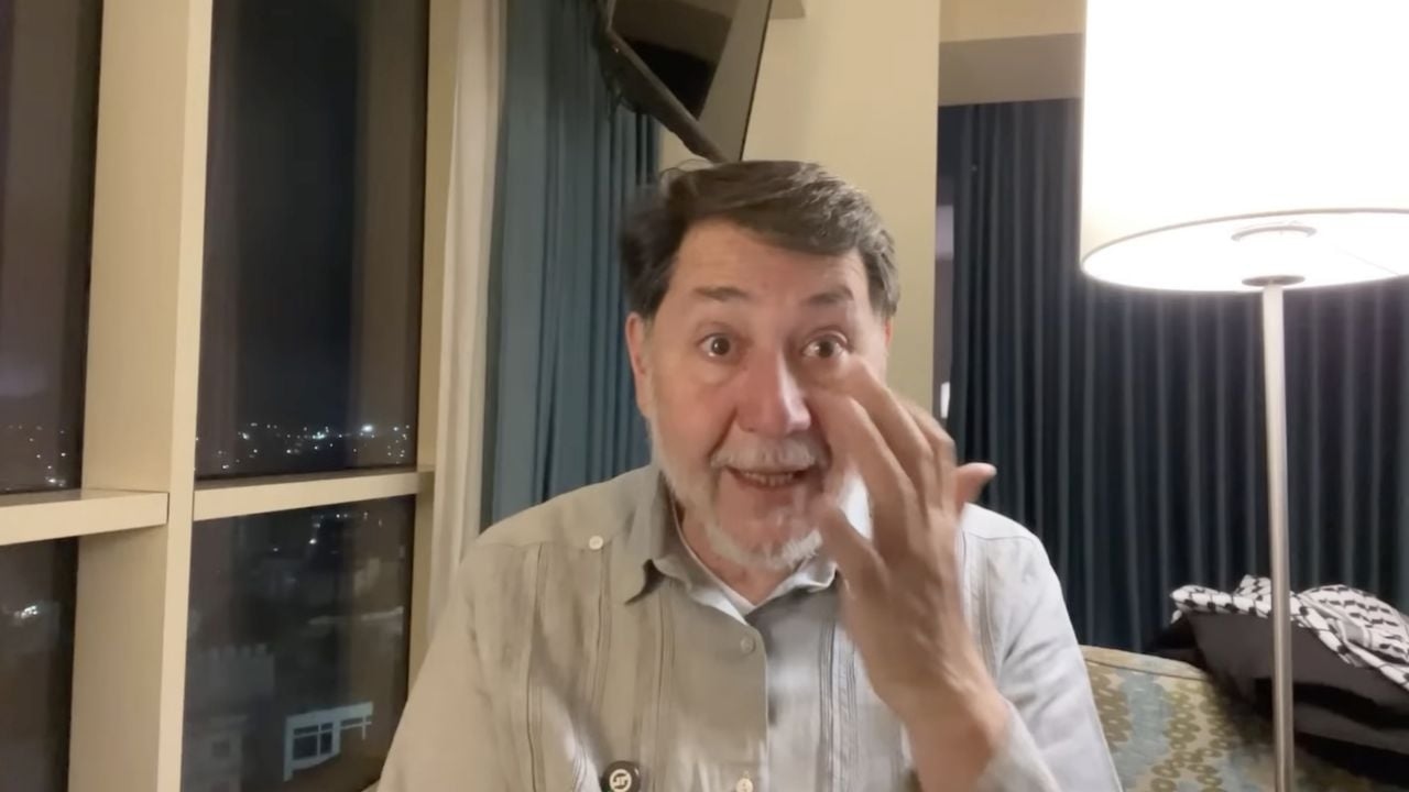 Fernández Noroña canlı yayında Filistin için ağlıyor (Video)