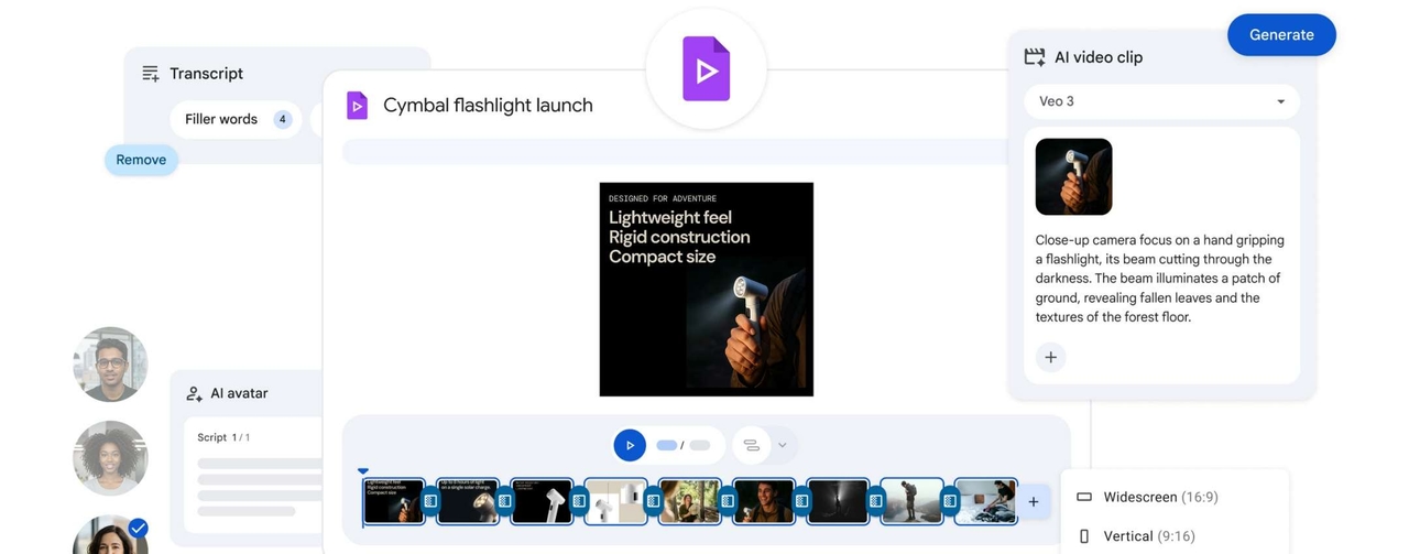 Google Vids: Nuevas funciones y versión gratuita