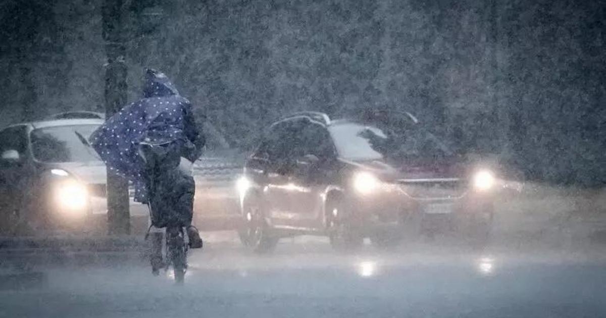 La tempête Ines arrive avec des pluies torrentielles et des vents violents. Alerte orange en Sicile