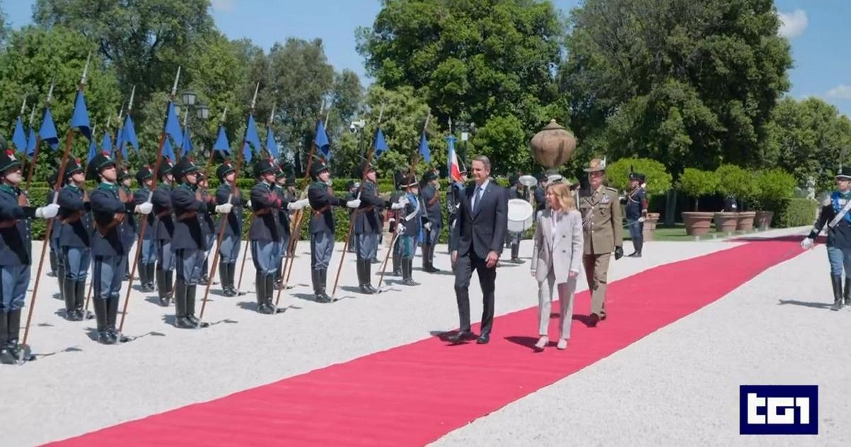 Sommet Italie-Grèce : Meloni reçoit le Premier ministre grec à la Villa Doria Pamphilj