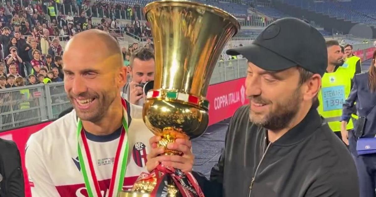 Cesare Cremonini: grande festa all'Olimpico per la Coppa Italia del Bologna