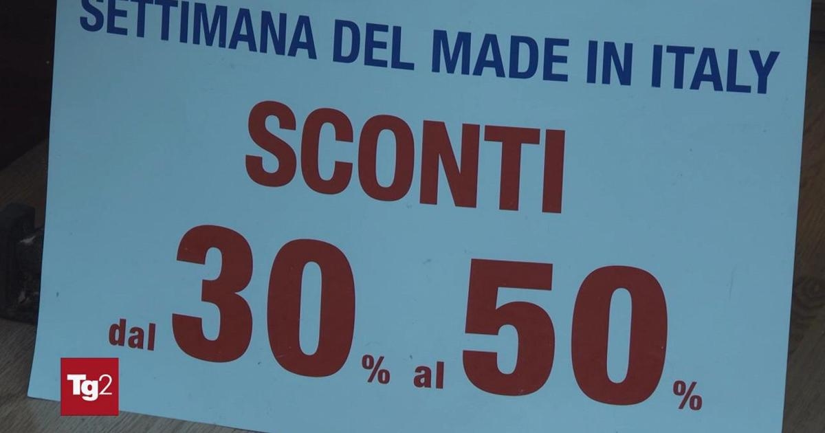 Der Sommerschlussverkauf beginnt heute in fast ganz Italien