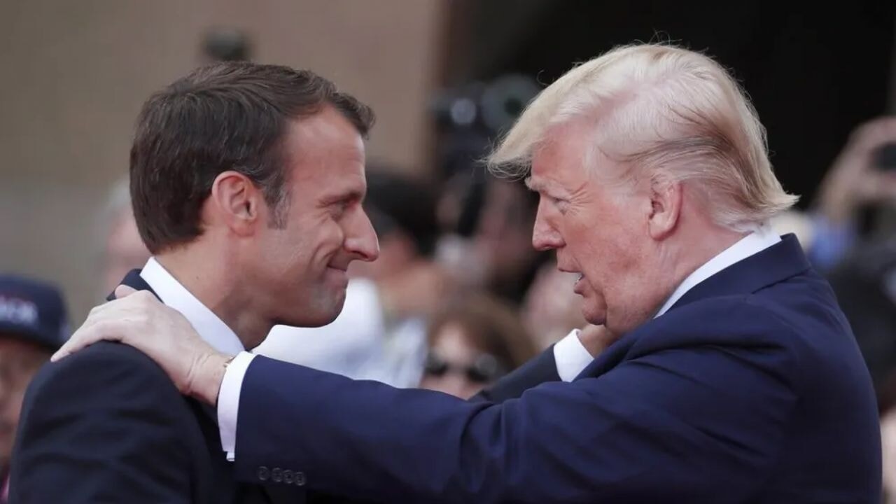 Macron: US-Regierung (Trump) hat ihre Meinung geändert