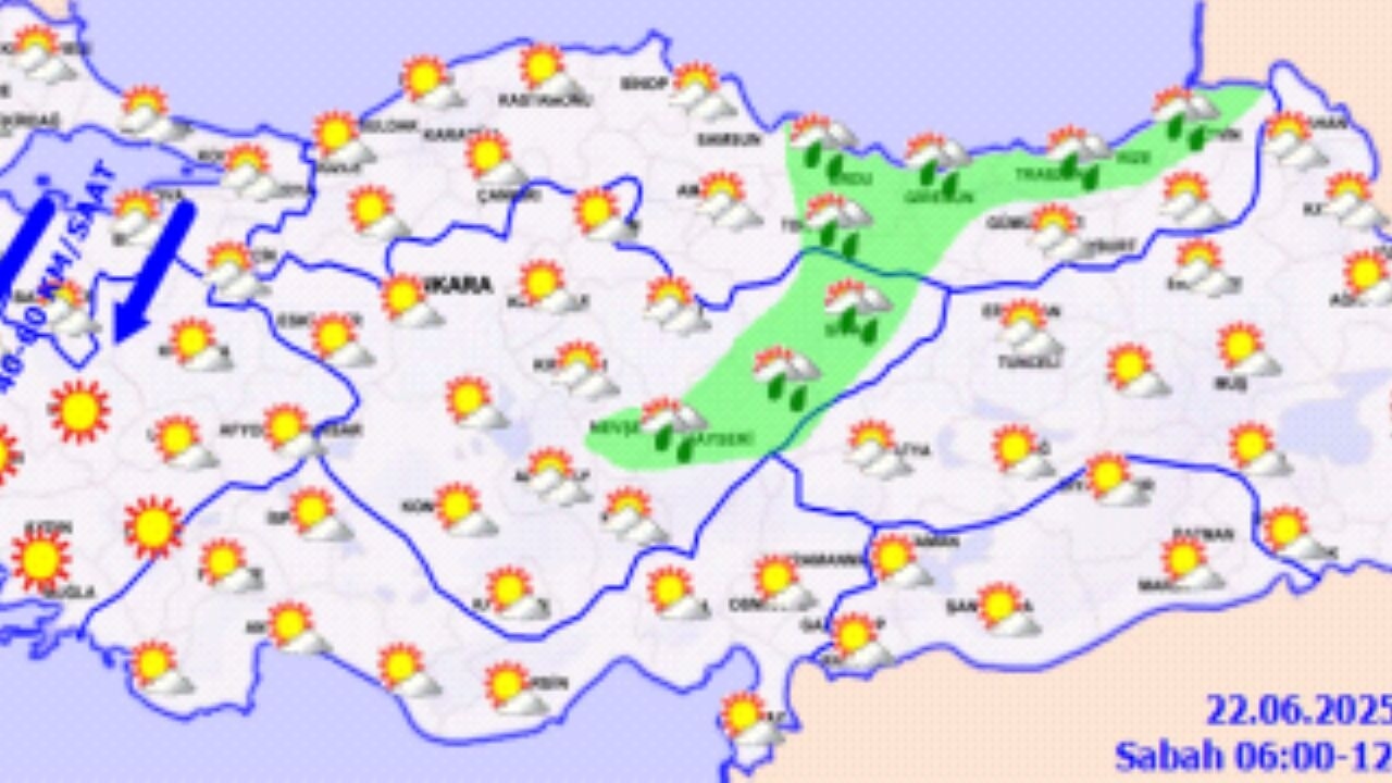 Hava durumu 28 Haziran 2025