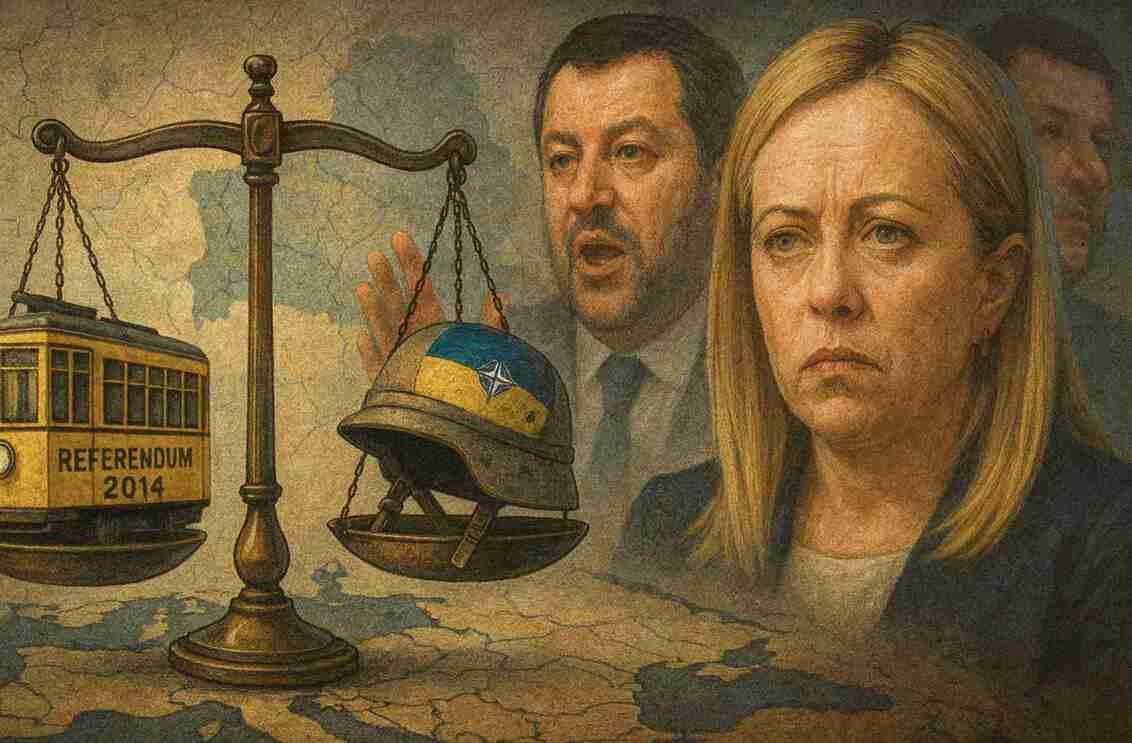 A pausa de Salvini, Macron e Meloni: quando o rei está nu