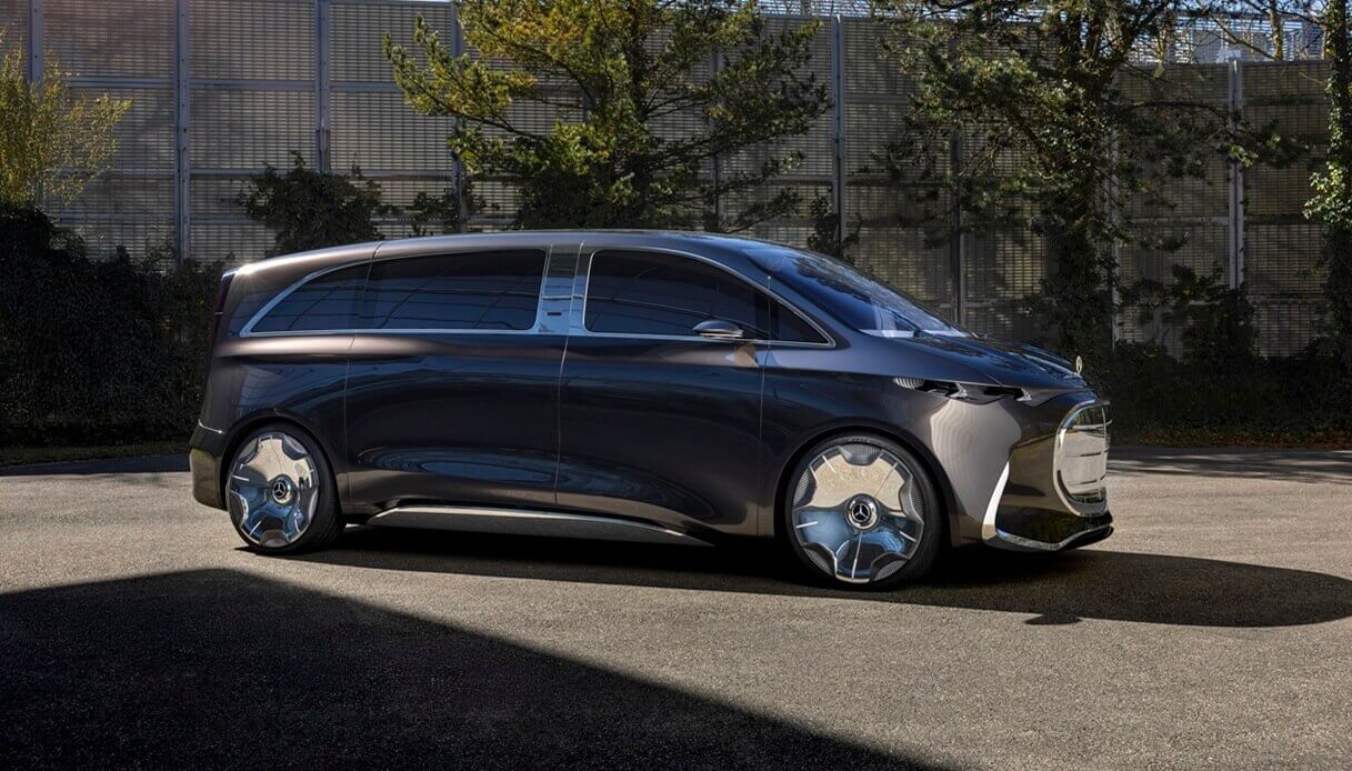 Mercedes Vision V, a van-limusine para viajantes de primeira classe