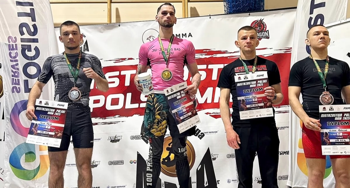 ¡Marcel Frączek es el subcampeón polaco!