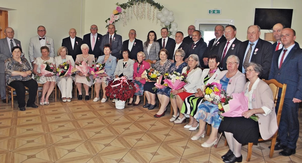 Piękny jubileusz 16 par małżeńskich w gminie Stubno