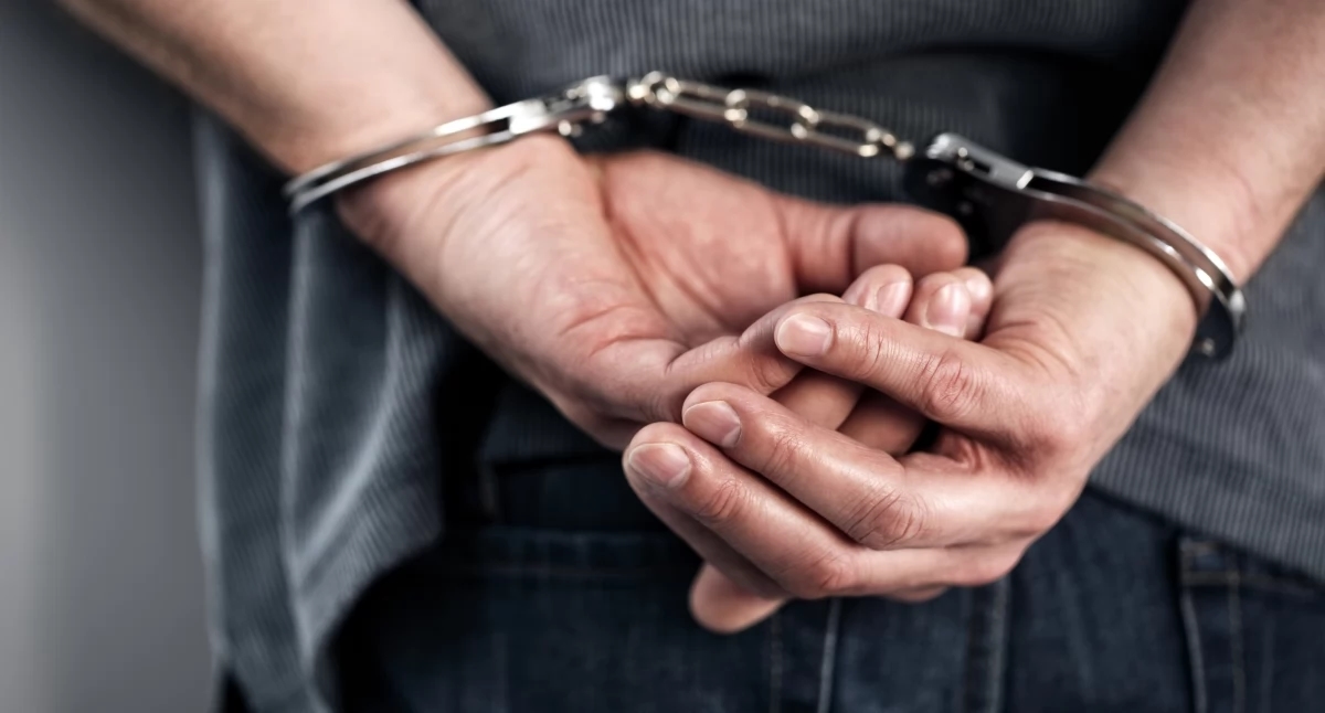 He was wanted on a prison sentence. He will also be charged with drug possession.