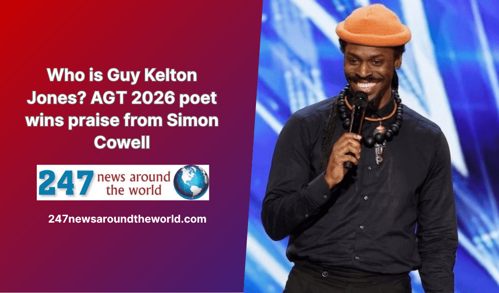 Who is Guy Kelton Jones? AGT 2026 poet wins praise from Simon Cowell