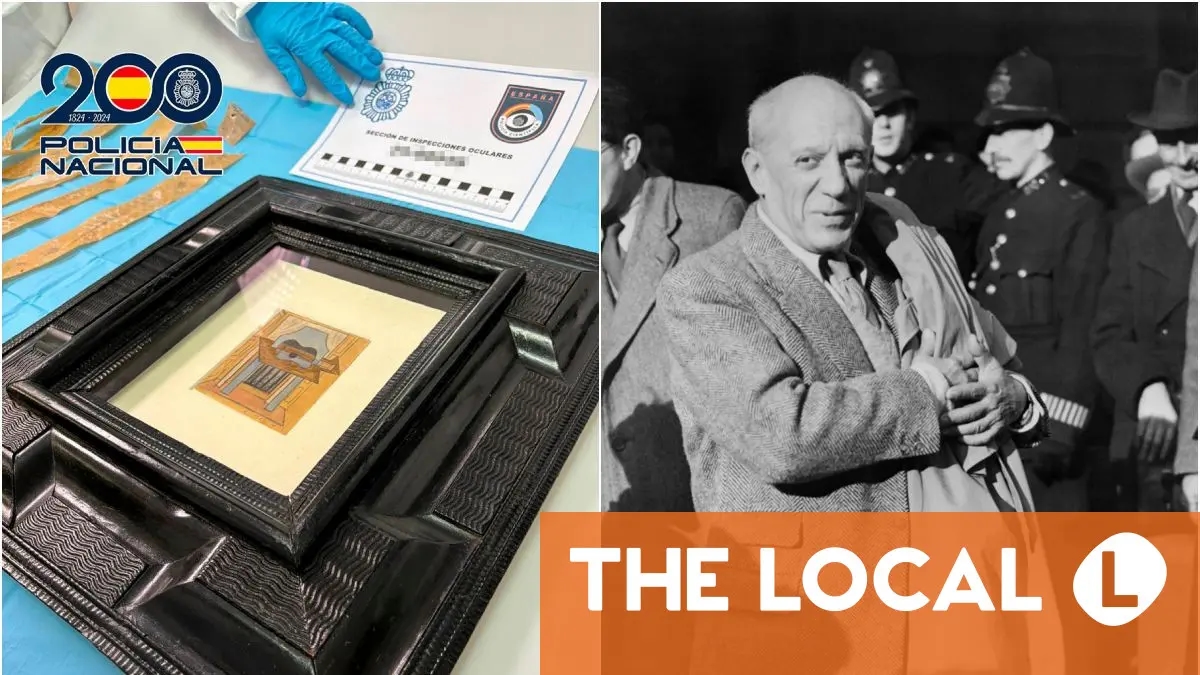 Encuentran cuadro de Picasso desaparecido en España