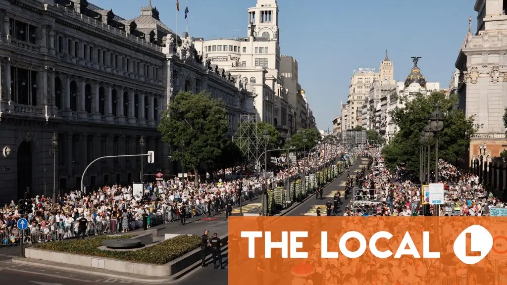Pope to lead huge Madrid mass on day two of Spain visit