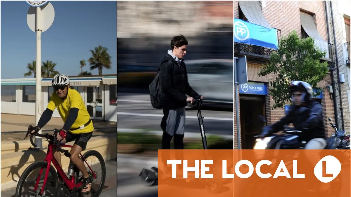 LISTED: Spain's new rules for bike, motorbike and e-scooter riders