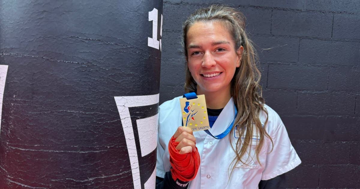 O boxe francês Savate. "Conheço as consequências dos golpes que levo": campeã europeia e futura médica de emergência, as vidas paralelas da boxeadora de Besançon, Noa Roussy.