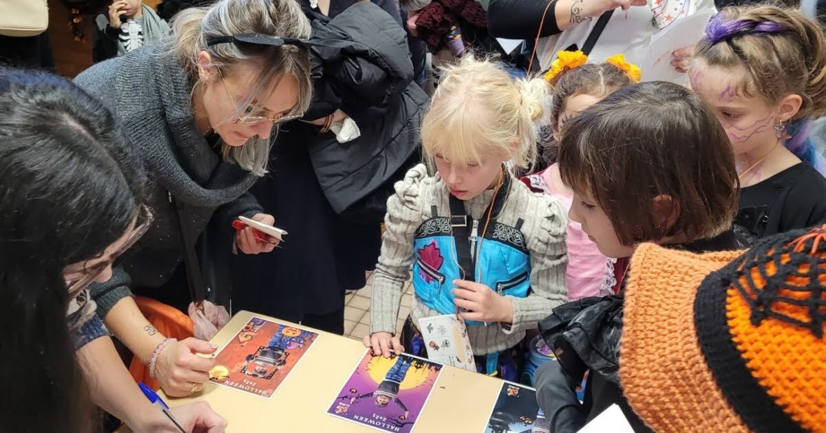 Chaligny. Cerca de cem crianças na caverna de Halloween dos 3 Chali'