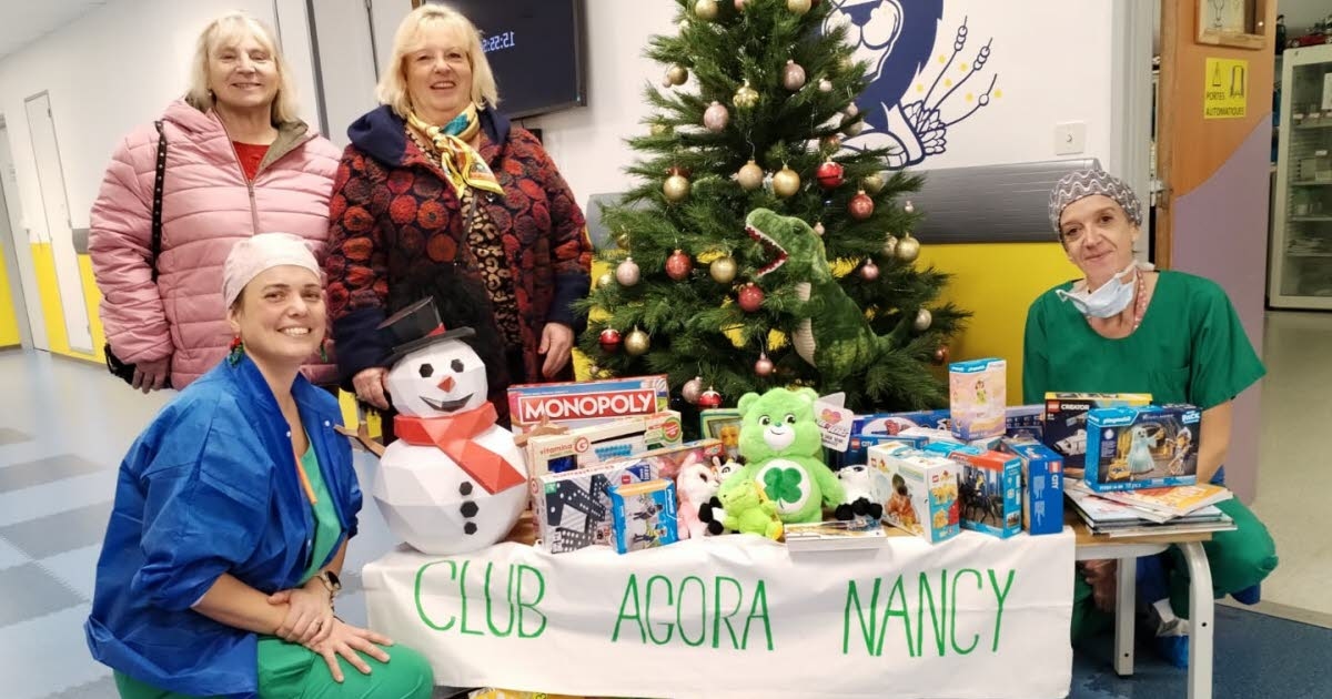 Vandœuvre-lès-Nancy. Des jouets et des sourires µ à l’hôpital d’enfants de Brabois