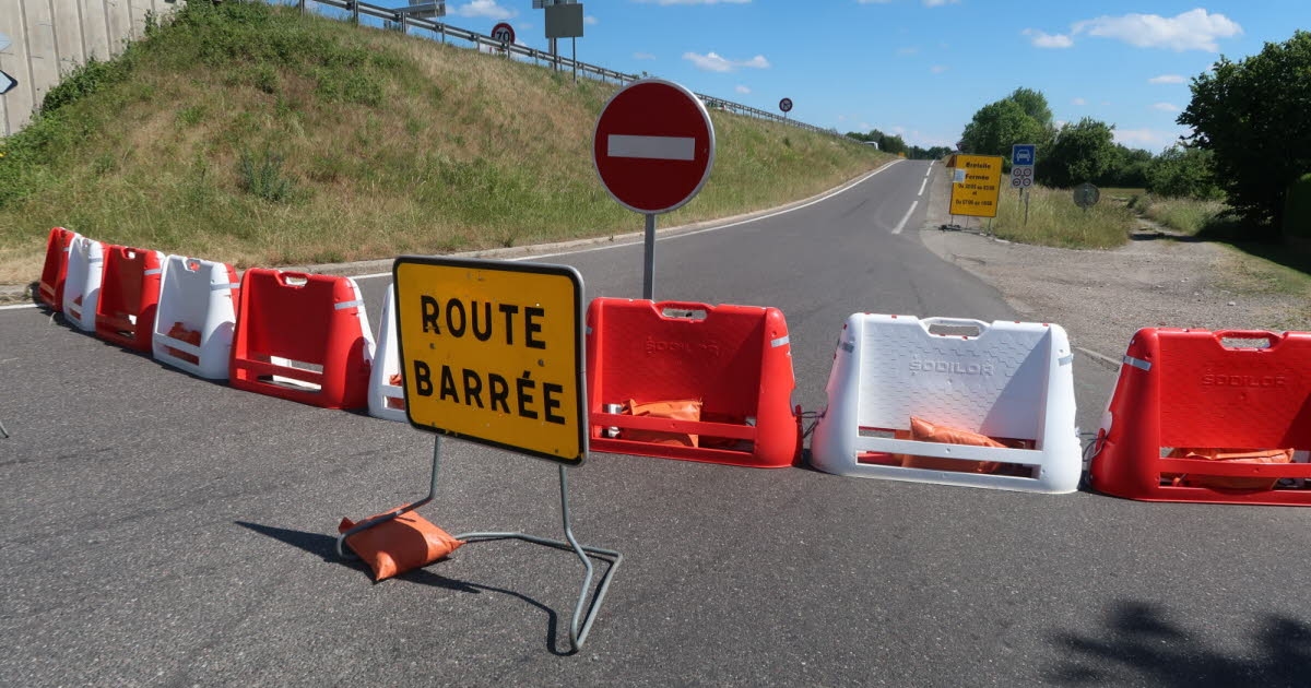 Lure. La RN 19 fermée pendant deux nuits du 29 juin au 1er juillet