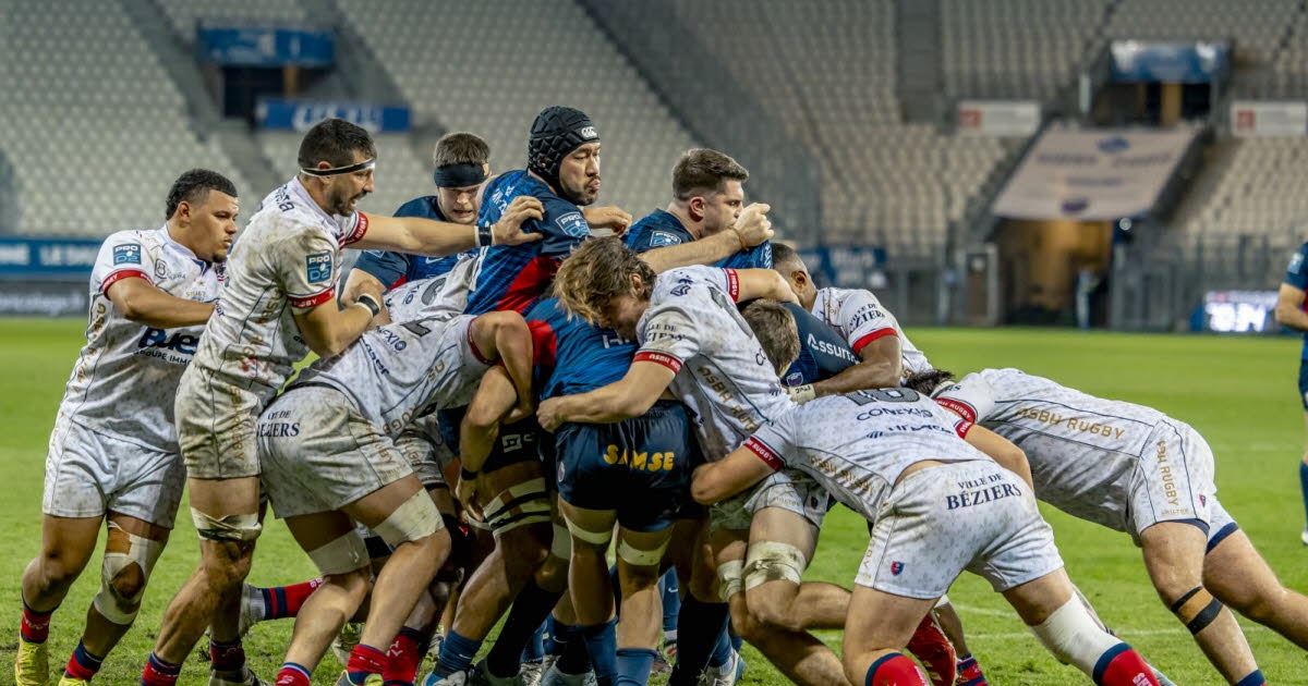 Rugby - Pro D2. Várias situações de arbitragem de vídeo, mas sem clareza: FCG - Béziers mergulhou na confusão.