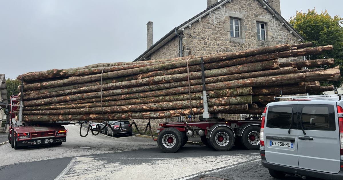 Haut-Lignon. Faugier-Brachland in Tence: Abriss beginnt im November