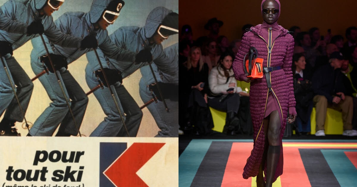 Moda. A K-Way celebra seu 60º aniversário: como este icônico corta-vento se reinventou.