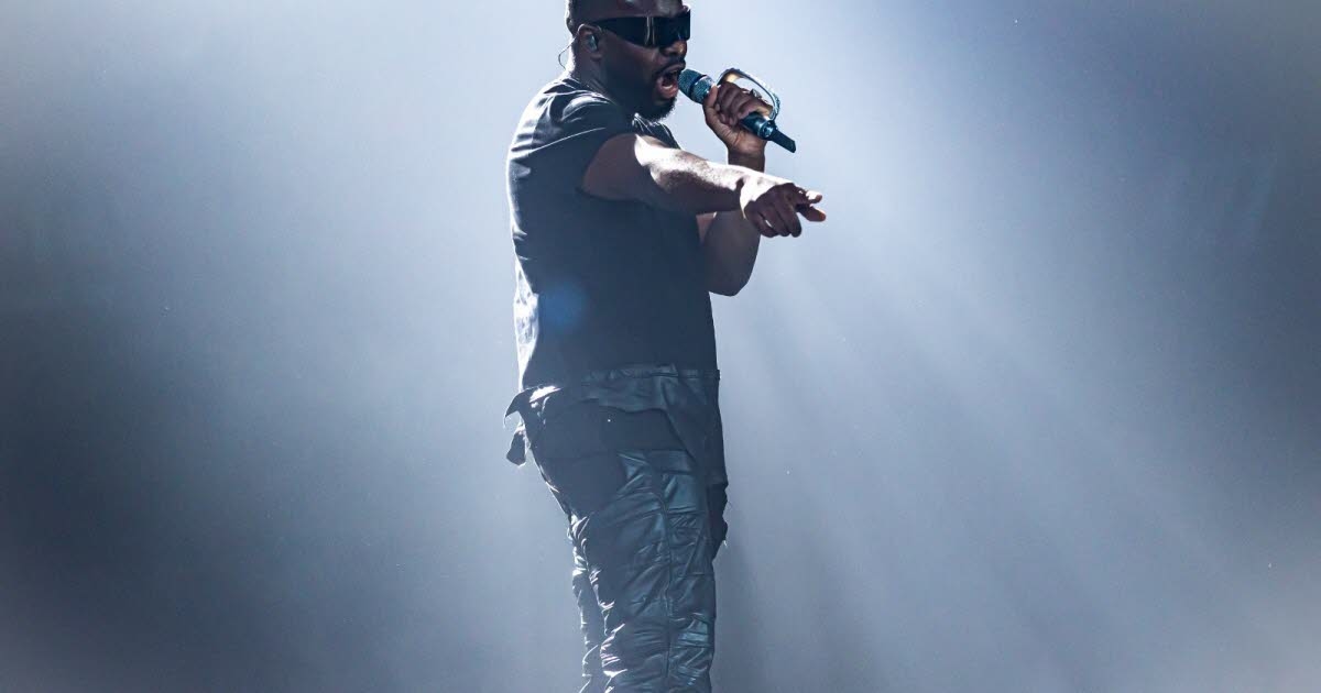 Photos. First images from Gims' concert at the Galaxie in Amnéville