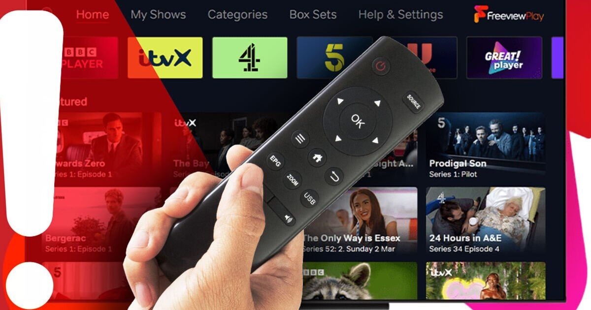 Your Freeview TV may stop working this weekend as important advice issued