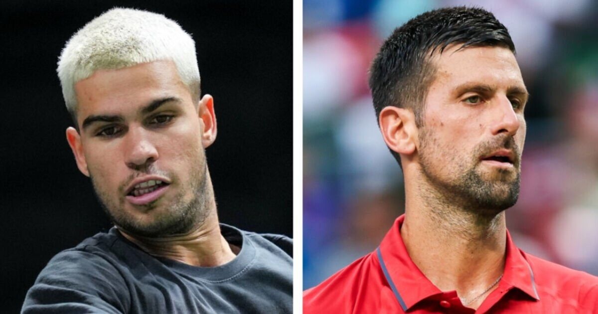 Tennis LIVE: Carlos Alcaraz wurde beim Paris Masters gewarnt, als Novak Djokovic eine traurige Erklärung abgab