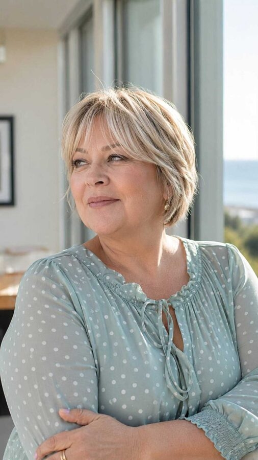 How to Cut and Style Your Hair if You’re in Your 50s and Plus Size