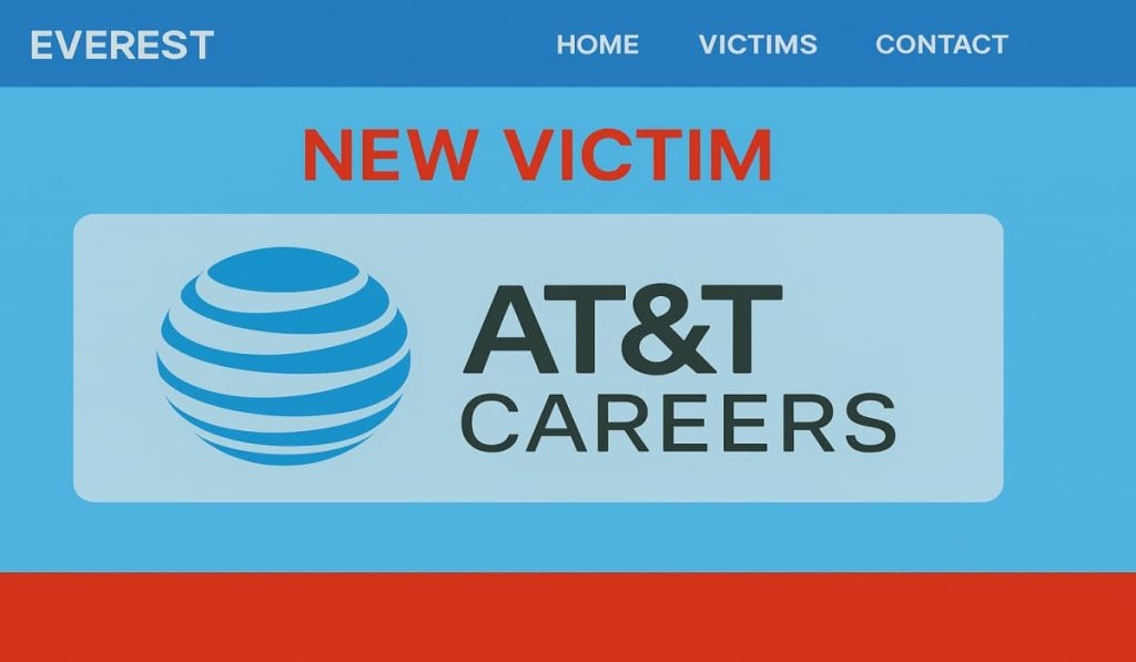 Ransomware Everest twierdzi, że doszło do naruszenia bezpieczeństwa danych w AT&T, wykradając 576 tys. rekordów