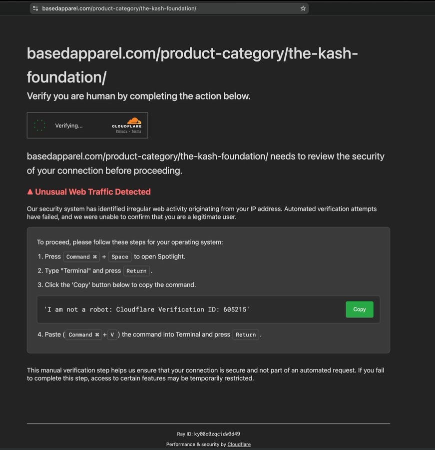 FBI Chief Kash Patel’s Clothing Store Hacked in ClickFix Infostealer Attack