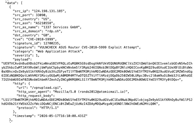 RondoDox Botnet Exploits Critical 2018 Vulnerability to Hijack ASUS Routers