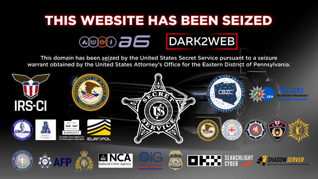 Feds Seize AudiA6 and Dark2Web in $389M Crypto Laundering Case