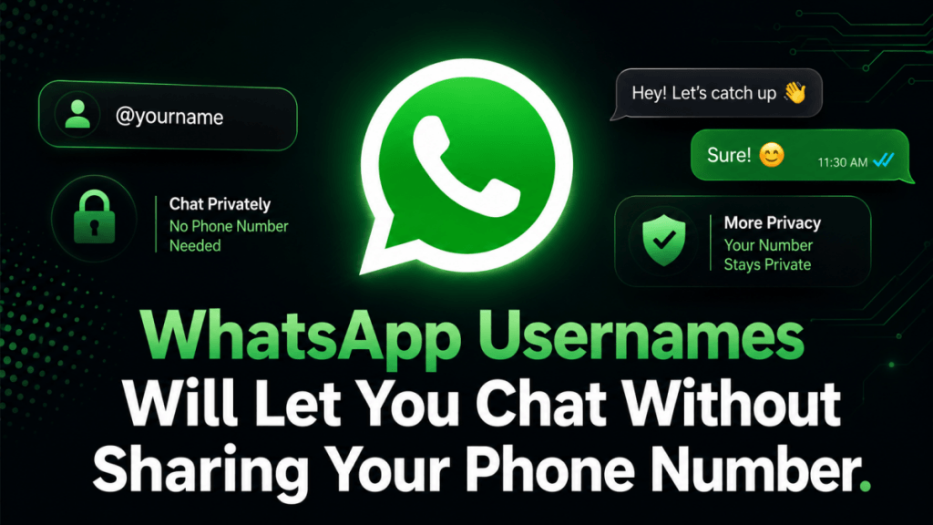 WhatsApp Usernames Will Let You Chat Without Sharing Your Phone Number