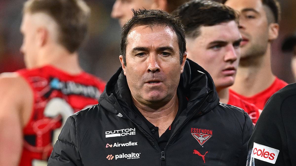 Brad Scott is SACKED as Essendon coach as 'very strong push' for James Hird to replace him is reavealed