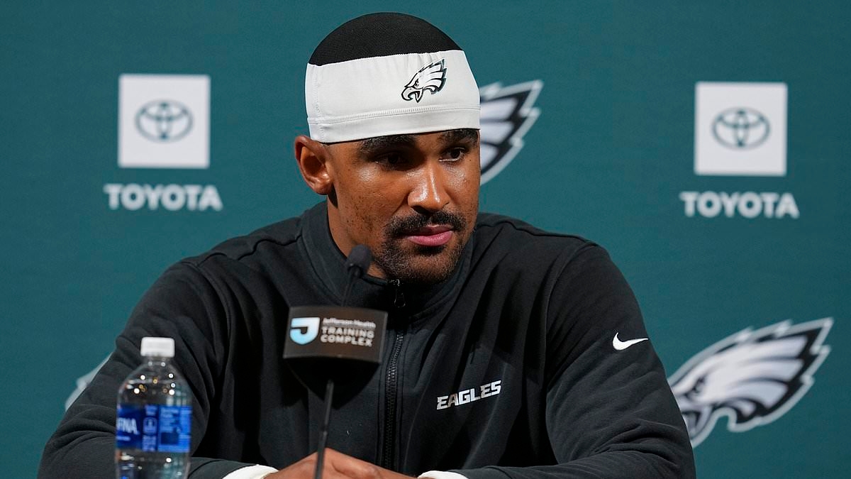 Jalen Hurts speaks out on AJ Brown 'feud' after not attending Philadelphia Eagles teammate's wedding