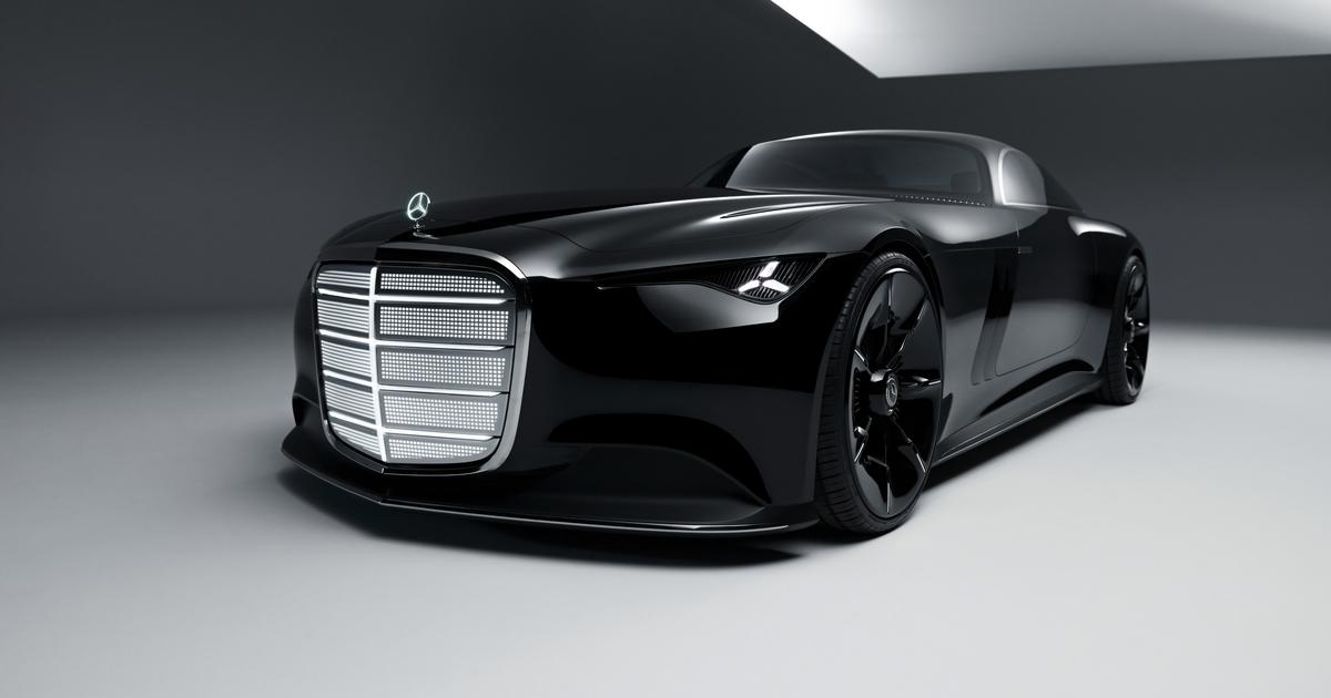 Mercedes Vision Iconic, güneş enerjili boya ve otonom sürüş