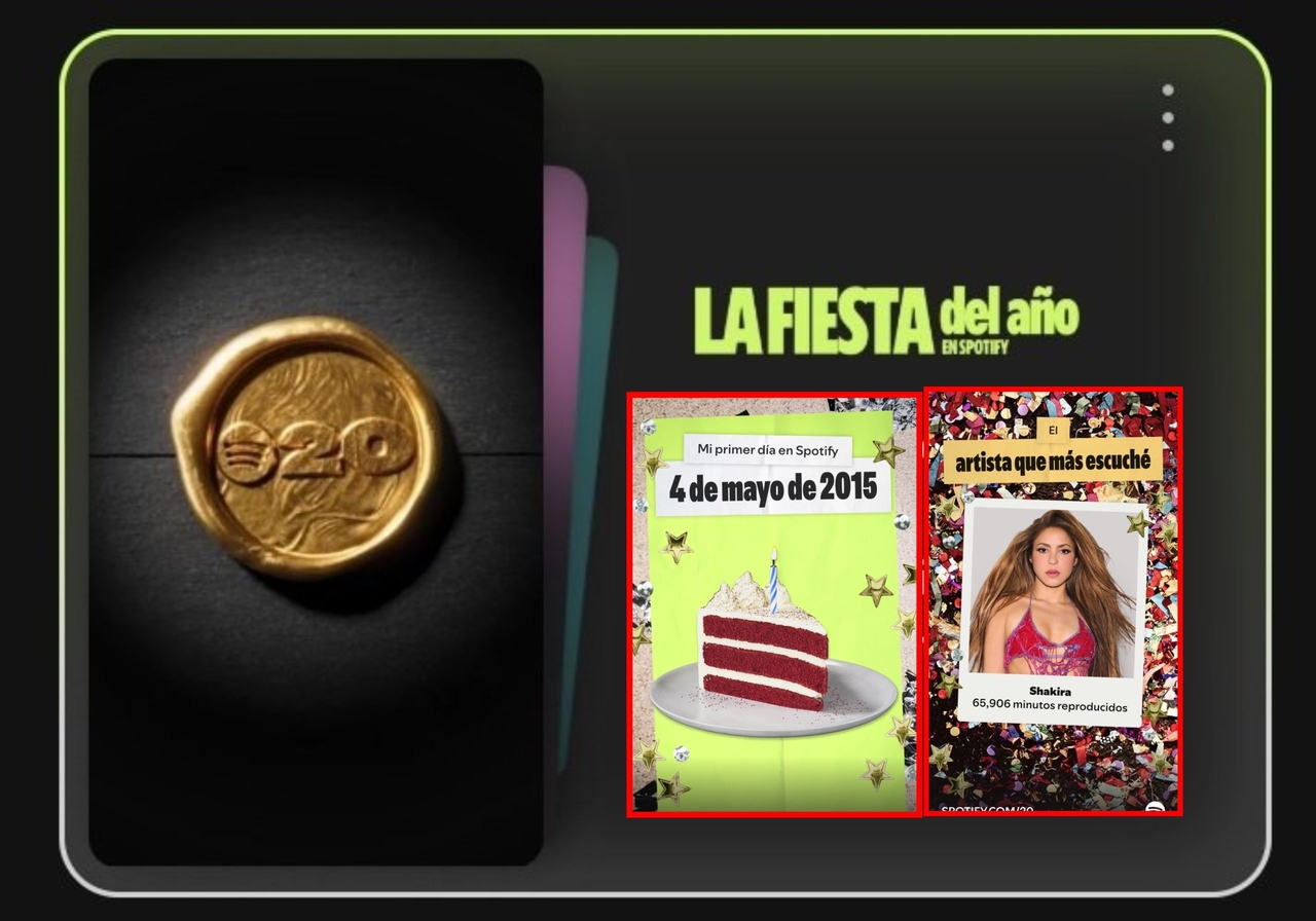Spotify lanza “Tu Fiesta del Año”; cómo ver cuál fue la primera canción que escuchaste