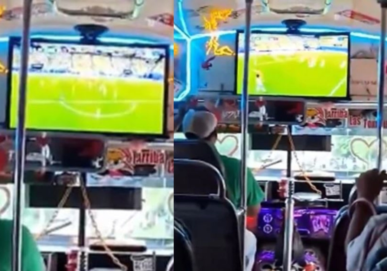 Chofer “vence” a la FIFA; sorprende con pantalla en su camión para ver el Mundial 2026