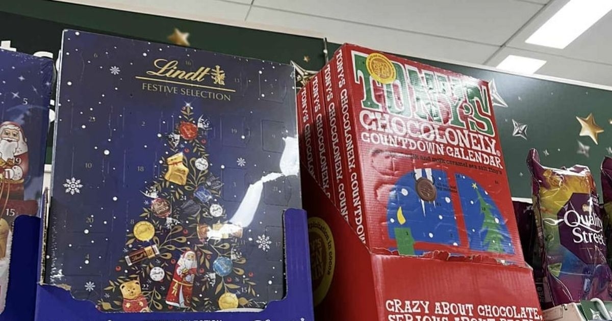 'Ik zag adventskalenders bij Sainsbury's en was geschokt door de buitensporige prijs'