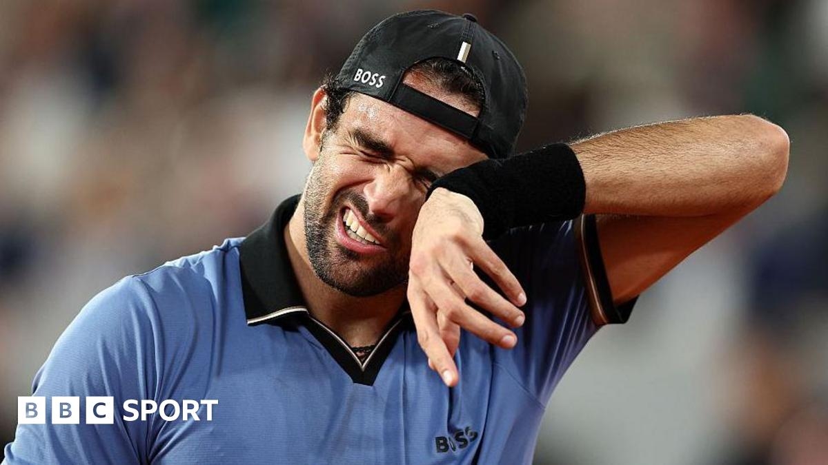 Berrettini tired of retiring as injury strikes again to end French Open hopes