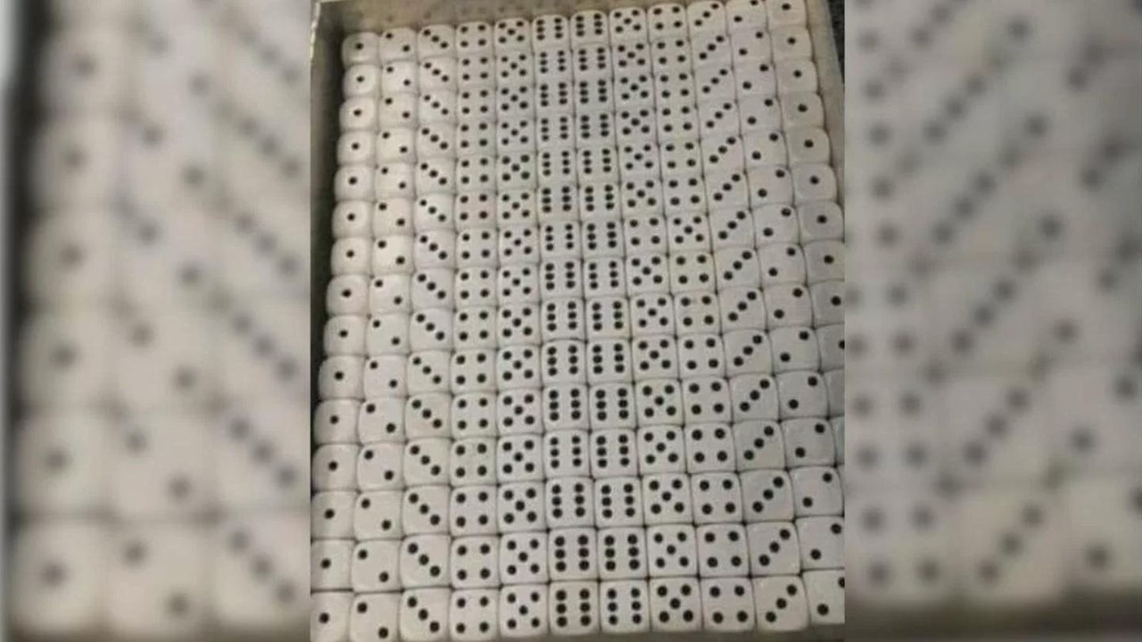 Zeka testi: 1 zar deseni, 1 hata! Sadece IQ'su 120'den yüksek olan en hızlı kişi bunu bulabilir