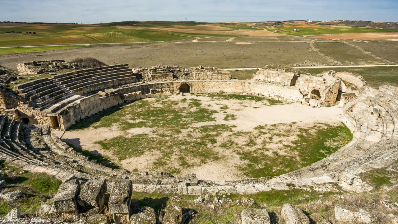 The town in Castilla-La Mancha where the Roman Empire is still present