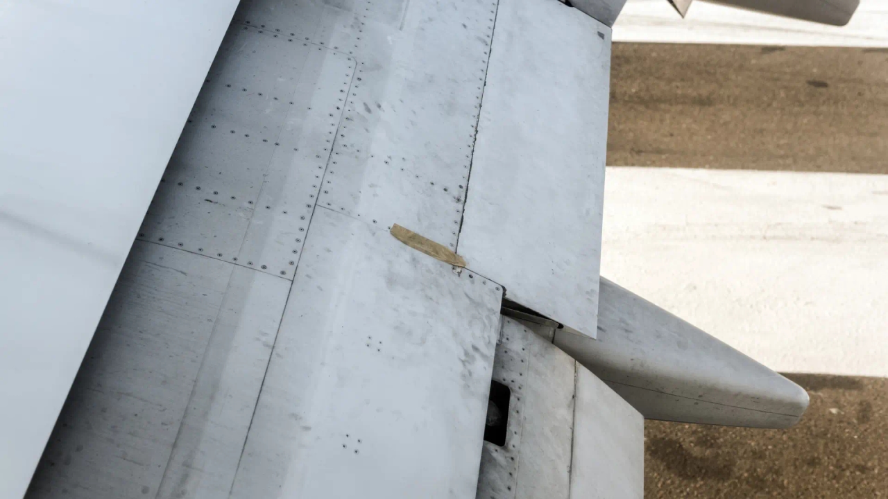 ¿Por qué los aviones llevan 'cinta aislante'? Un piloto explica qué es realmente ese adhesivo